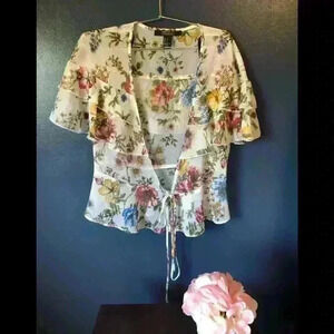 ❤️ 3 for $30 NWOT Forever 21 floral blouse